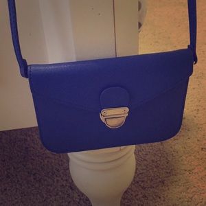 Blue purse